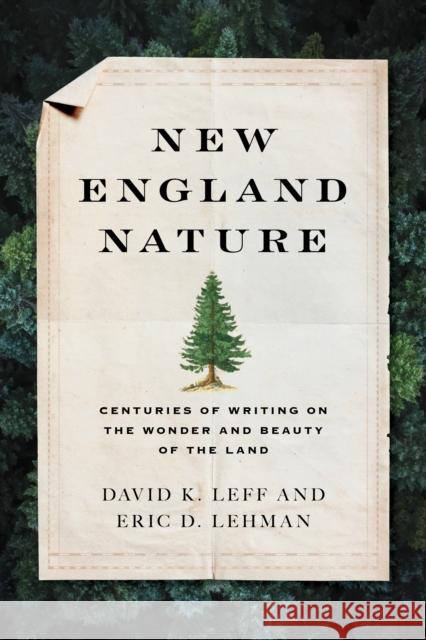 New England Nature: Centuries of Writing on the Wonder and Beauty of the Land Eric D. Lehman 9781493052189 Globe Pequot Press - książka