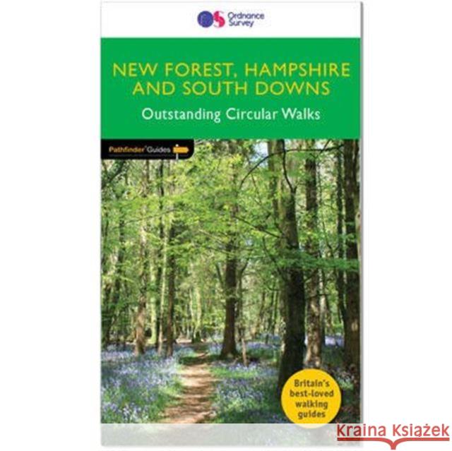 New Forest, Hampshire & South Downs David Foster 9780319090107 Ordnance Survey - książka