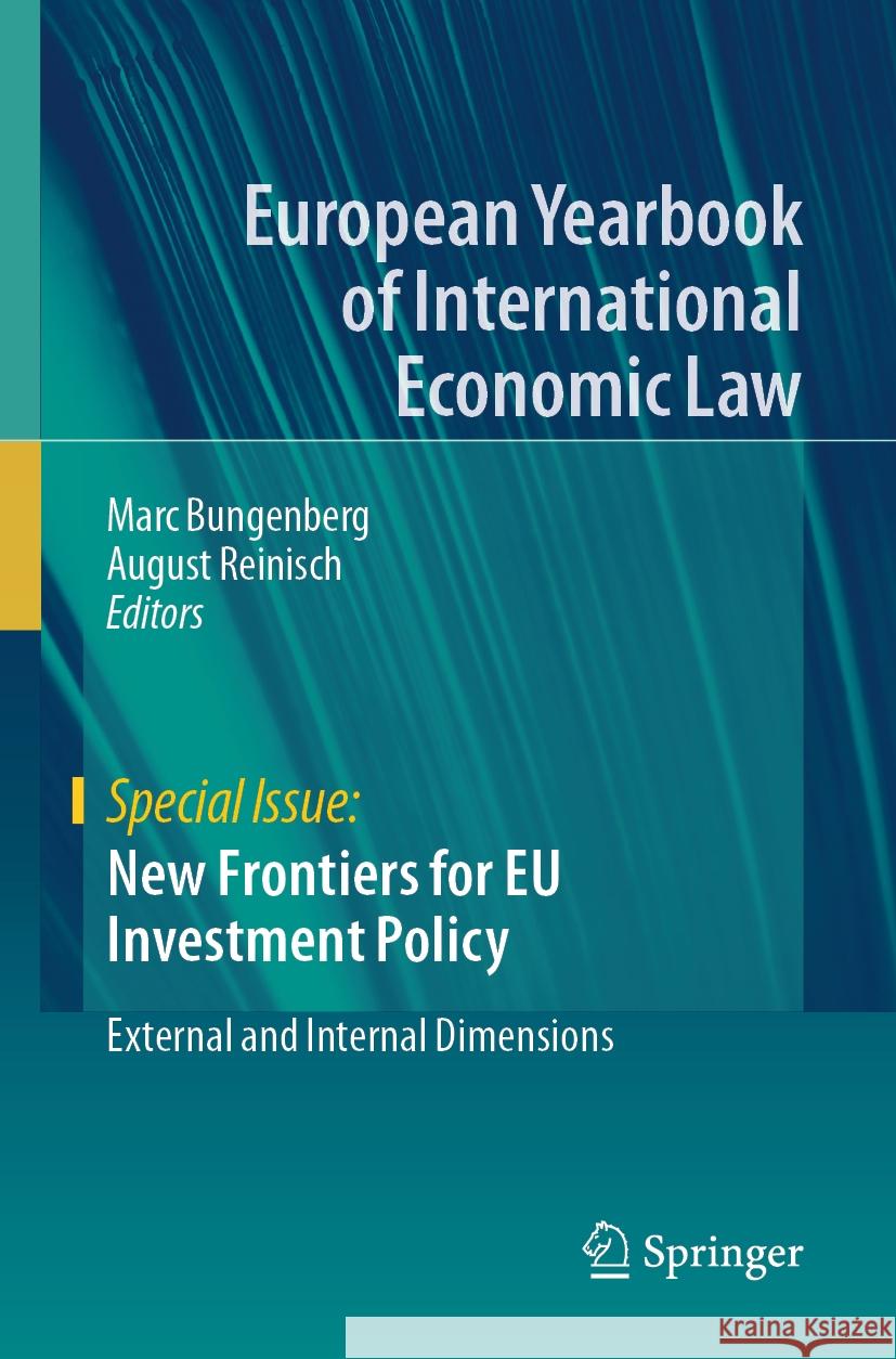 New Frontiers for EU Investment Policy  9783031419799 Springer Nature Switzerland - książka