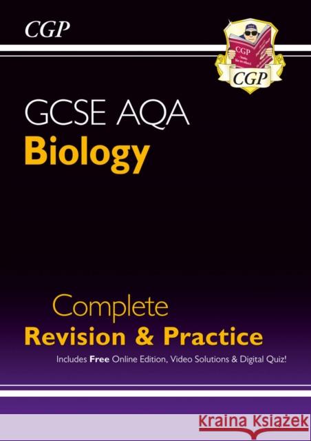 New GCSE Biology AQA Complete Revision & Practice with CGP RevisionHub CGP Books 9781782945833 Coordination Group Publications Ltd (CGP) - książka