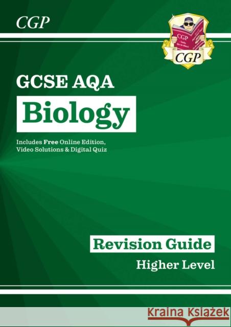 New GCSE Biology AQA Higher Revision Guide with CGP RevisionHub CGP Books 9781782945567 Coordination Group Publications Ltd (CGP) - książka