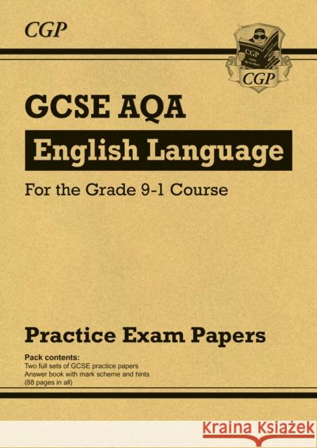 New GCSE English Language AQA Practice Papers (for exams from 2026) CGP Books 9781782944126 Coordination Group Publications Ltd (CGP) - książka