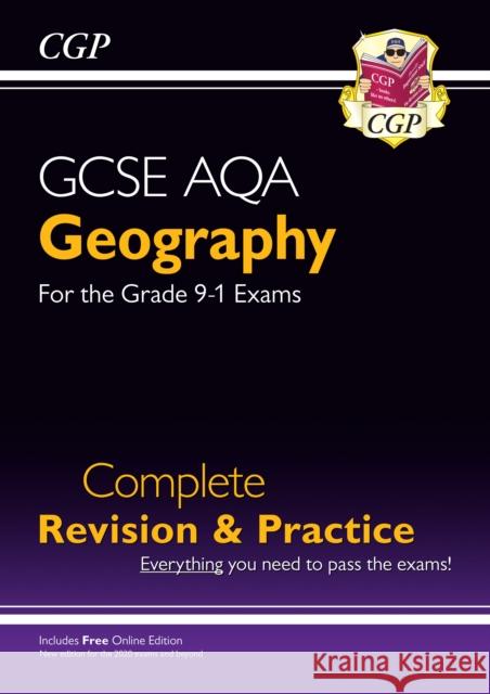 New GCSE Geography AQA Complete Revision & Practice includes Online Edition, Videos & Quizzes CGP Books 9781782946137 Coordination Group Publications Ltd (CGP) - książka