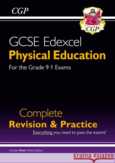 New GCSE Physical Education Edexcel Complete Revision & Practice (with Online Edition and Quizzes) CGP Books 9781789080070 Coordination Group Publications Ltd (CGP) - książka
