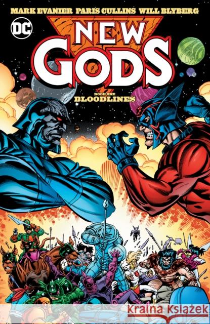 New Gods Book One: Bloodlines Mark Evanier Paris Cullins 9781401299736 DC Comics - książka