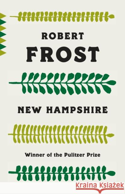 New Hampshire Robert Frost 9780525565345 Vintage - książka