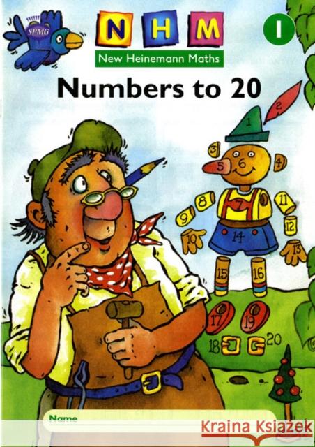 New Heinemann Maths Yr1, Number to 20 Activity Book (8 Pack) Scottish Primary Mathematics Group 9780435167554 Pearson Education Limited - książka