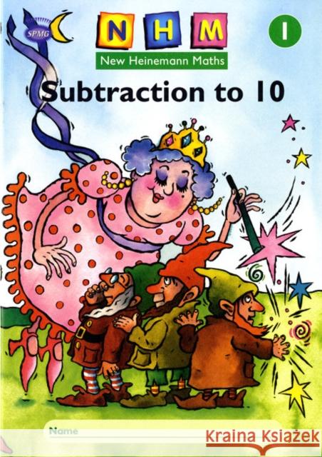 New Heinemann Maths Yr1, Subtraction to 10 Activity Book (8 Pack) Scottish Primary Mathematics Group 9780435167561 Pearson Education Limited - książka