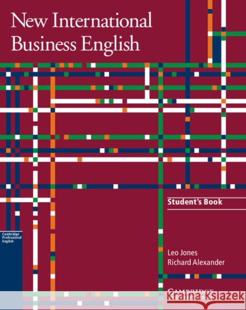 New International Business English, Student's Book: Communication Skills in English for Business Purposes Jones, Leo 9781107632219  - książka