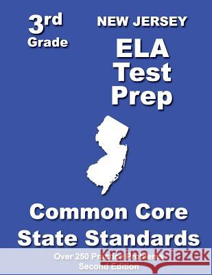 New Jersey 3rd Grade ELA Test Prep: Common Core Learning Standards Treasures, Teachers' 9781482690521 Createspace - książka