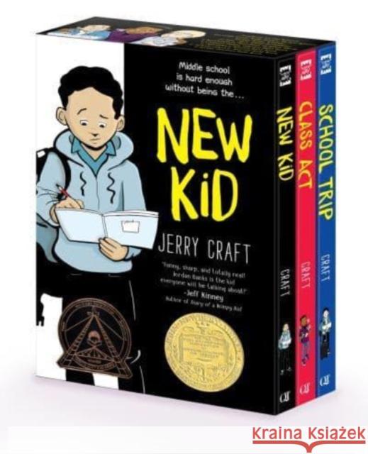 New Kid 3-Book Box Set: New Kid, Class Act, School Trip Jerry Craft 9780063385818 HarperCollins Publishers Inc - książka