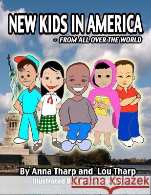 New Kids In America - From All Over the World Tharp, Louis B. 9780615480275 Null - książka