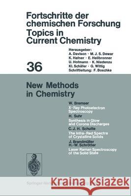 New Methods in Chemistry  9783540060987 Not Avail - książka