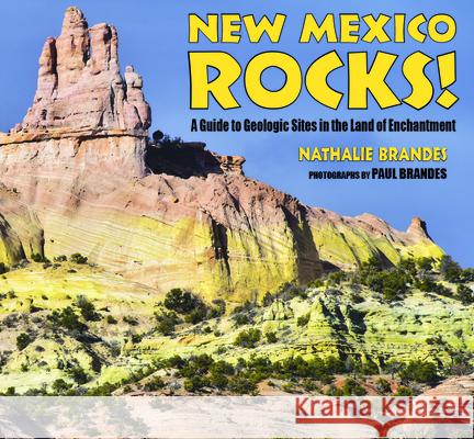 New Mexico Rocks!: A Guide to Geologic Sites in the Land of Enchantment Nathalie Brandes Paul Brandes 9780878427048 Mountain Press - książka