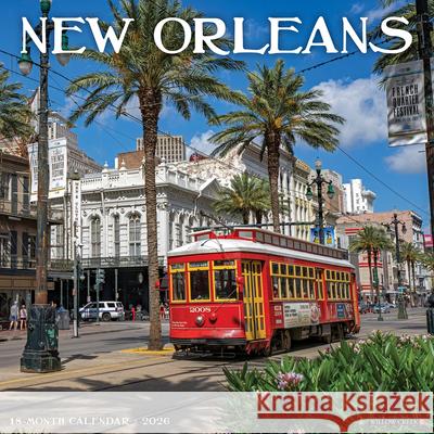 New Orleans 2026 Wall Calendar Willow Creek Press 9781549255519 Wlcp - książka