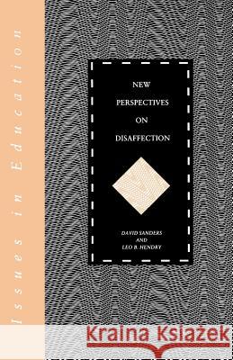 New Perspectives on Disaffection Leo Hendry 9780304328727  - książka
