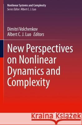 New Perspectives on Nonlinear Dynamics and Complexity   9783030973308 Springer International Publishing - książka