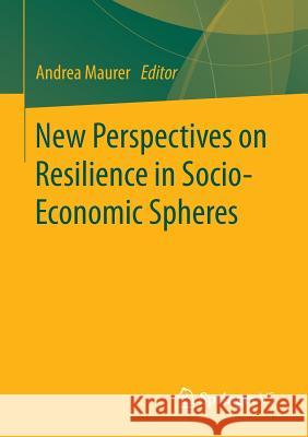 New Perspectives on Resilience in Socio-Economic Spheres Maurer, Andrea 9783658133276 Springer vs - książka