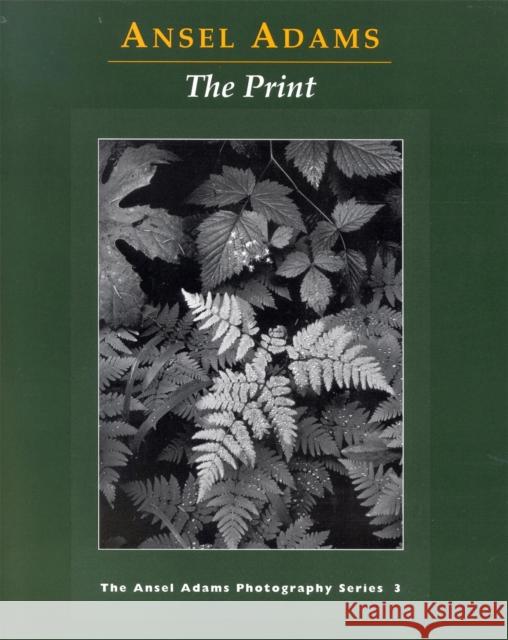 New Photo Series 3: Print Ansel Adams 9780821221877 Little, Brown & Company - książka