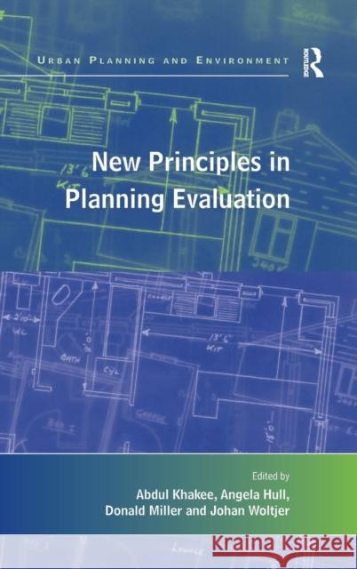 New Principles in Planning Evaluation  9780754675075 ASHGATE PUBLISHING GROUP - książka