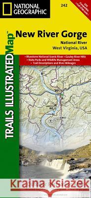 New River Gorge National River Map National Geographic Maps 9781566953481 Not Avail - książka