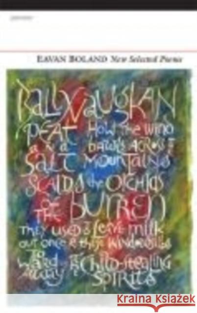 New Selected Poems Eavan Boland 9781847772411 Carcanet Press Ltd - książka