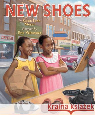 New Shoes Susan Meyer Eric Velasquez 9780823425280 Holiday House - książka