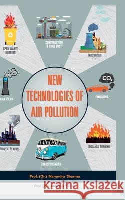 New Technologies of Air Pollution Narendra Sharma 9789388854900 Discovery - książka