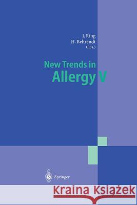 New Trends in Allergy V Johannes Ring Heidrun Behrendt 9783642627682 Springer - książka