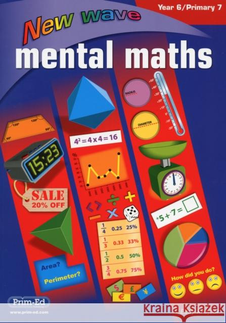New Wave Mental Maths Year 6/Primary 7 RIC Publications, Eddie Krajcar 9781846544989 Prim-Ed Publishing - książka