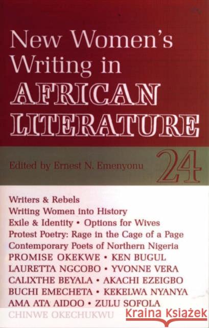 New Women's Writing in African Literature Ernest N. Emenyonu 9780852555248 James Currey - książka