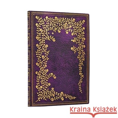 New York Rose MIDI Unlined Softcover Journal, 176pg, 100gsm by Paperblanks (Gilded Age) Paperblanks 9780349715414 Paperblanks - książka