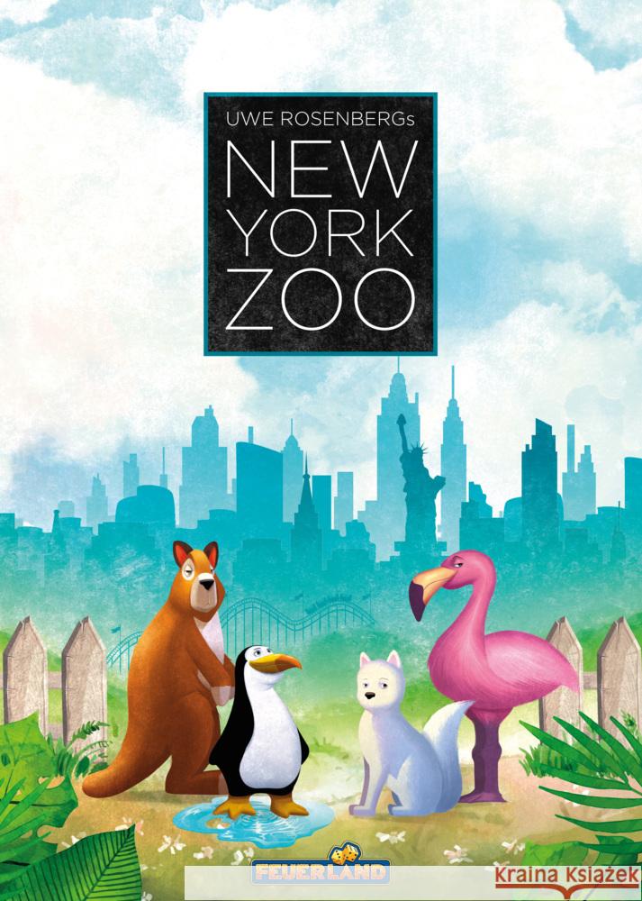 New York Zoo (Spiel) Rosenberg, Uwe 0706949635722 Feuerland Spiele - książka