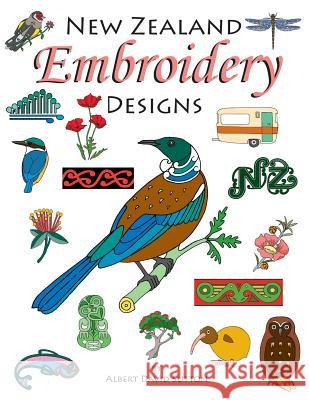 New Zealand Embroidery Designs Albert David Sutton Albert David Sutton 9781796922523 Independently Published - książka