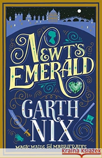 Newt's Emerald Garth Nix 9781471407925 Hot Key Books - książka