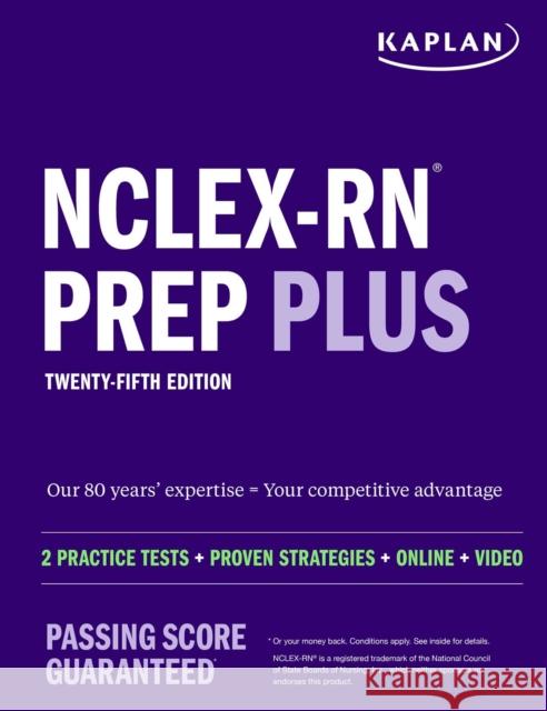 Nextgen Nclex-RN Prep 2023-2024: Expert Strategies and Realistic Practice for the Next Generation Nclex-RN Kaplan Nursing 9781506280264 Kaplan Test Prep - książka