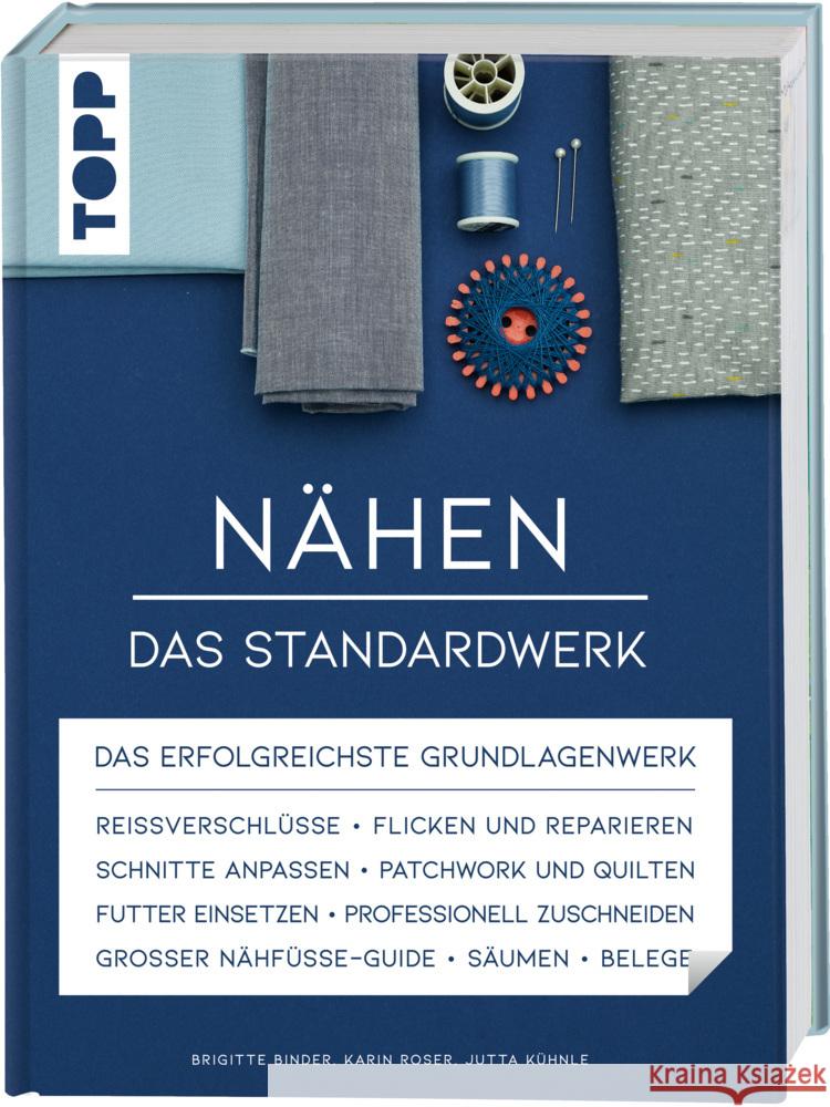 Nähen - Das Standardwerk Binder, Brigitte; Roser, Karin; Kühnle, Jutta 9783772448607 Frech - książka