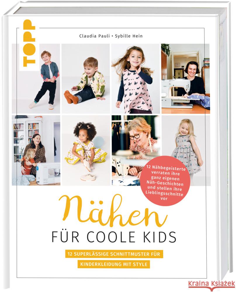 Nähen für coole Kids Hein, Sybille, Pauli, Claudia 9783735870995 Frech - książka