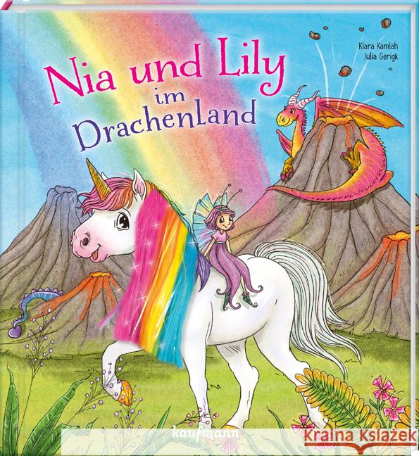 Nia und Lily im Drachenland Kamlah, Klara 9783780665393 Kaufmann - książka