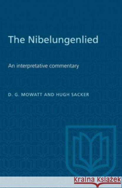 NIBELUNGENLIED AN INTERPRETATIVE COMMP  9781487577377 TORONTO UNIVERSITY PRESS - książka