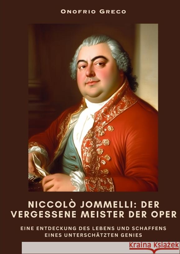 Niccolò Jommelli: Der vergessene Meister der Oper Greco, Onofrio 9783384488329 tredition - książka
