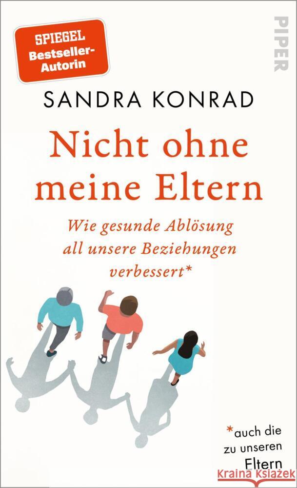 Nicht ohne meine Eltern Konrad, Sandra 9783492071949 Piper - książka