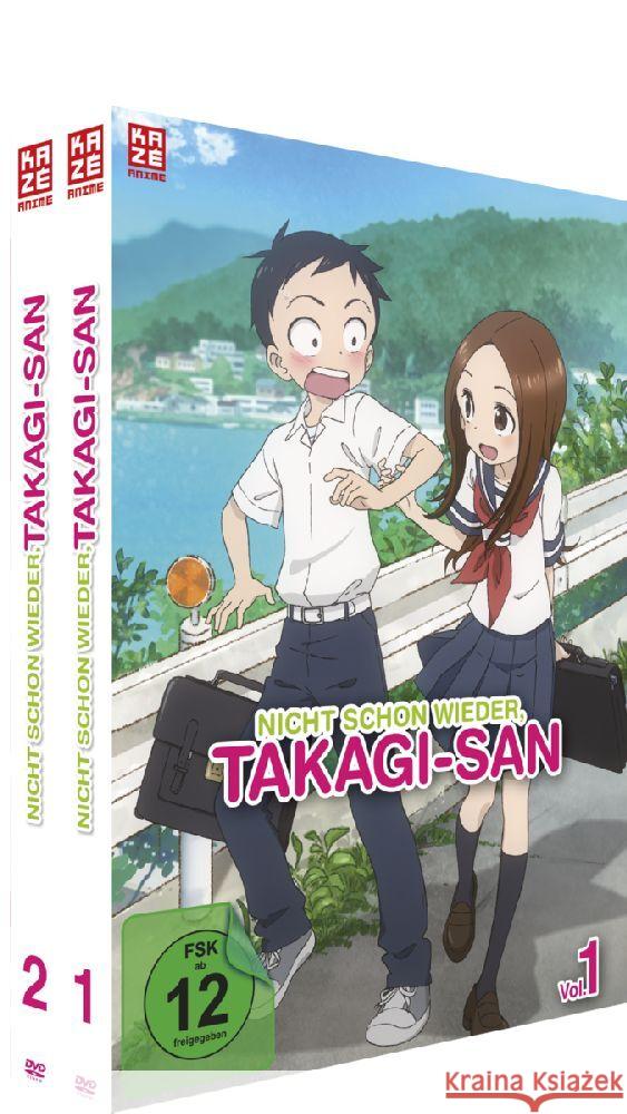 Nicht schon wieder, Takagi-san. Staffel.1, 2 DVD (Gesamtausgabe)  7630017510921 Crunchyroll - książka