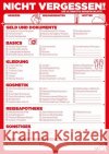 Nicht vergessen! : Die ultimative Reisepackliste  9783742302007 Riva