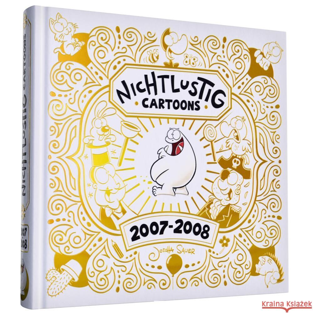 NICHTLUSTIG Cartoons 2007-2008 Sauer, Joscha 9783947899050 NICHTLUSTIG Verlag - książka