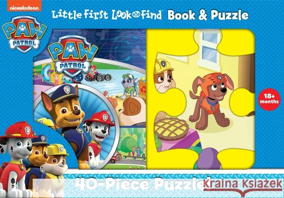 Nickeldeon Paw Patrol: Little First Look and Find Book & Puzzle Pi Kids                                  Fabrizio Petrossi 9781503755895 Pi Kids - książka