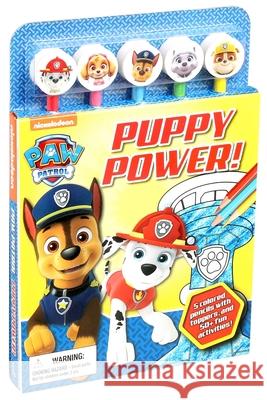 Nickelodeon Paw Patrol: Puppy Power! [With Pens/Pencils] Fischer, Maggie 9780794442408 Sfi Readerlink Dist - książka