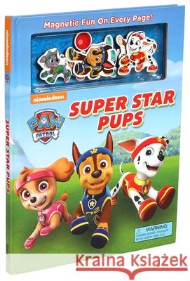 Nickelodeon Paw Patrol: Super Star Pups [With 8 Magnets] Behling, Steve 9780794440459 Sfi Readerlink Dist - książka