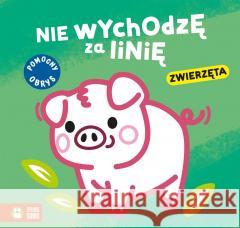 Nie wychodzę za linię. Zwierzęta Natalia Berlik 9788382408003 Zielona Sowa - książka