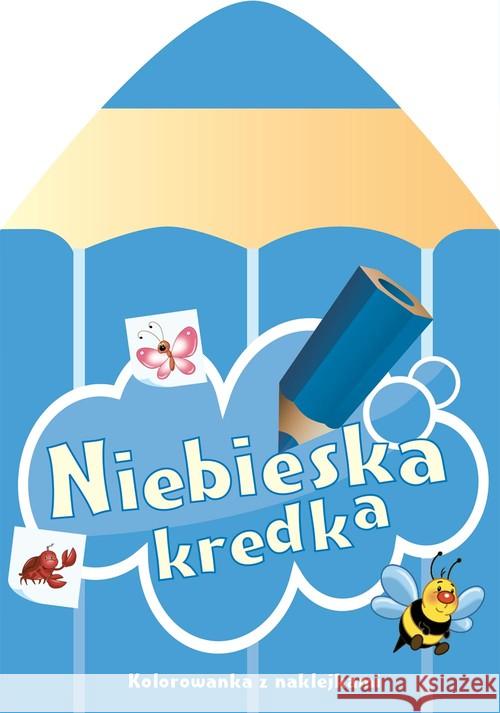 Niebieska kredka Chojecka Sylwia 9788374378703 Skrzat - książka